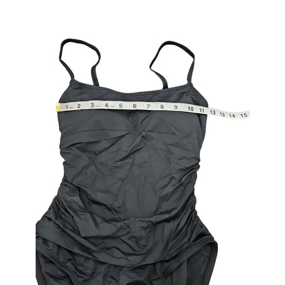 La Blanca Swimsuit One Piece Size 4 Black - Picture 4 of 8